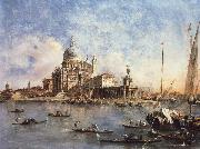 Francesco Guardi Venice The Punta della Dogana with S.Maria della Salute Spain oil painting reproduction